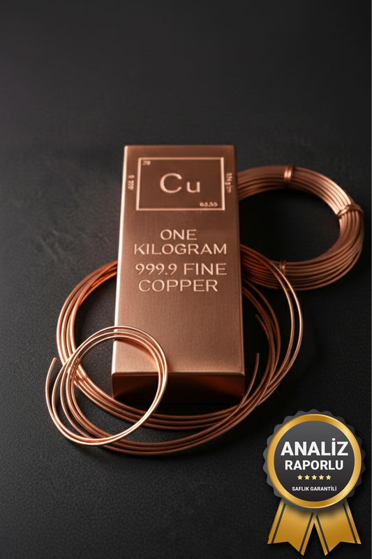 Nova Group Metal 1 Kilogram Saf %99.9 Bakır Külçe